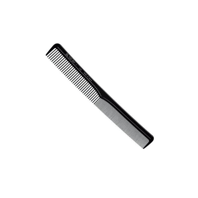 PEINE BARBERO NEGRO 19,5CM CAPTAIN COOK