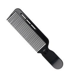 PEINE BARBERO 20,5CM NEGRO CAPTAIN COOK