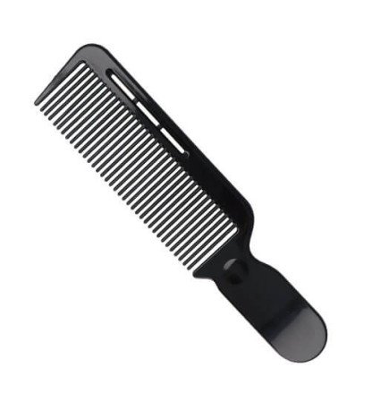 PEINE BARBERO 20,5CM NEGRO CAPTAIN COOK