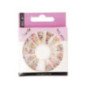 STRASS RHINESTONE DE COLORES MINI PARA NAIL ART RUEDA 600 U