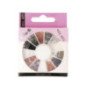 STRASS RHINESTONE COLORES PARA NAIL ART RUEDA 600 U