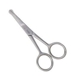 TIJERA NARIZ Y OREJA PUNTA REDONDA 4" DE LA MARCA POLLIÉ