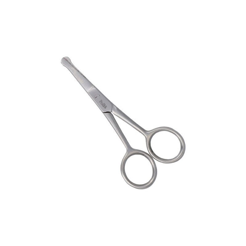 TIJERA NARIZ Y OREJA PUNTA REDONDA 4" DE LA MARCA POLLIÉ