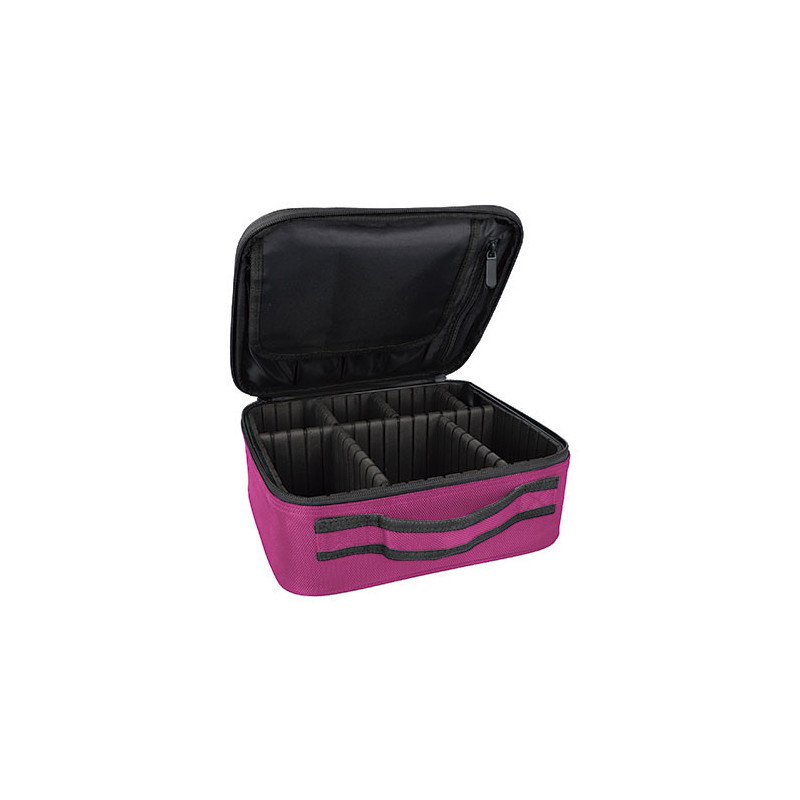 MALETÍN UTILES PEQUEÑA FUCSIA