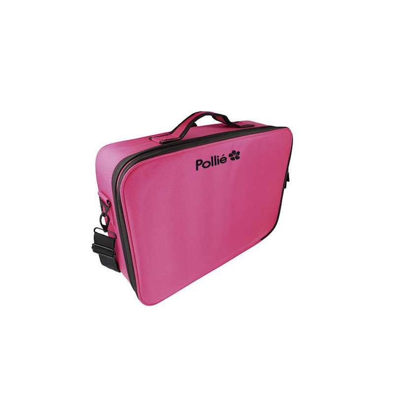 MALETÍN UTILES GRANDE FUCSIA