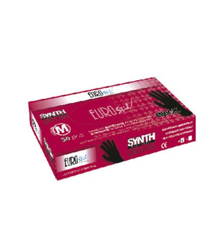 CAJA DE 50 GUANTES SINTÉTICOS TALLA L SIN POLVO