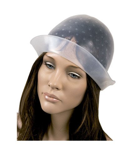 GORRO ESPECIAL MECHAS TRASLÚCIDO CON GANCHILLO
