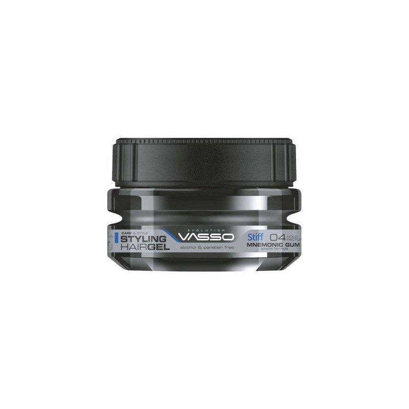 MNEMONIC GUM STYLING HAIR GEL STIFF VASSO 250ml