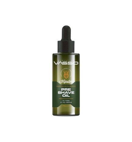 MUSTACHE & BEARD PRE-SHAVE OIL DE VASSO