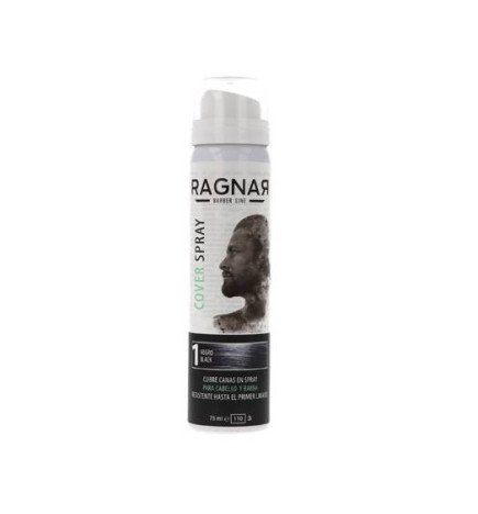 RETOCA-RAICES NEGRO RAGNAR 75 ml PARA CABELLO Y BARBA