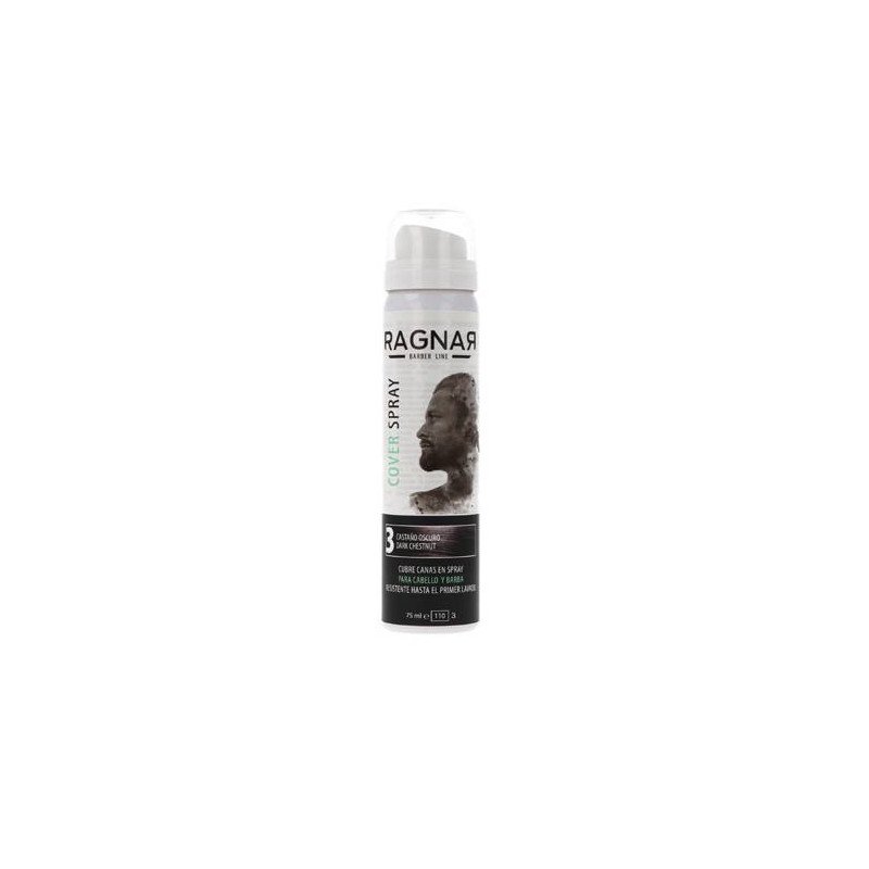 RETOCA-RAICES CASTAÑO OSCURO RAGNAR 75 ml PARA CABELLO Y BARBA
