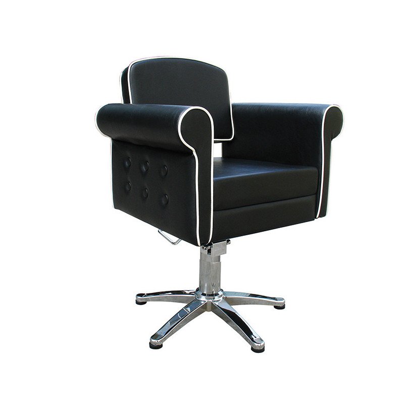 SILLA STYLE NEGRA PIE ESTRELLA
