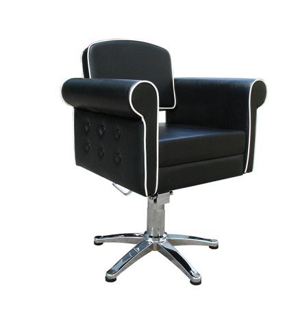 SILLA STYLE NEGRA PIE ESTRELLA