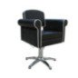 SILLA STYLE NEGRA PIE ESTRELLA