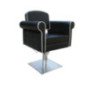 SILLA STYLE NEGRA PIE CUADRADO