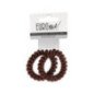 PACK 2 GOMAS ESPIRAL FORRADAS MARRONES