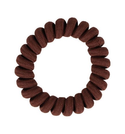 PACK 2 GOMAS ESPIRAL FORRADAS MARRONES
