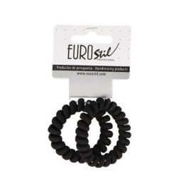 PACK 2 GOMAS ESPIRAL FORRADAS NEGRAS