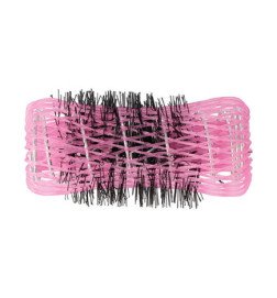 BOLSA 6 RULOS MALLA ROSA 6,5 CM