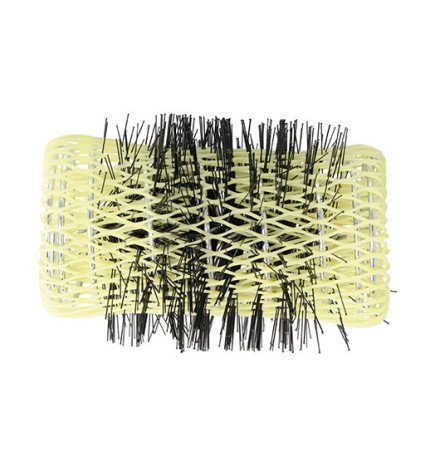 BOLSA 6 RULOS MALLA AMARILLO 7 CM