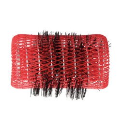 BOLSA 6 RULOS MALLA ROJO 7 CM