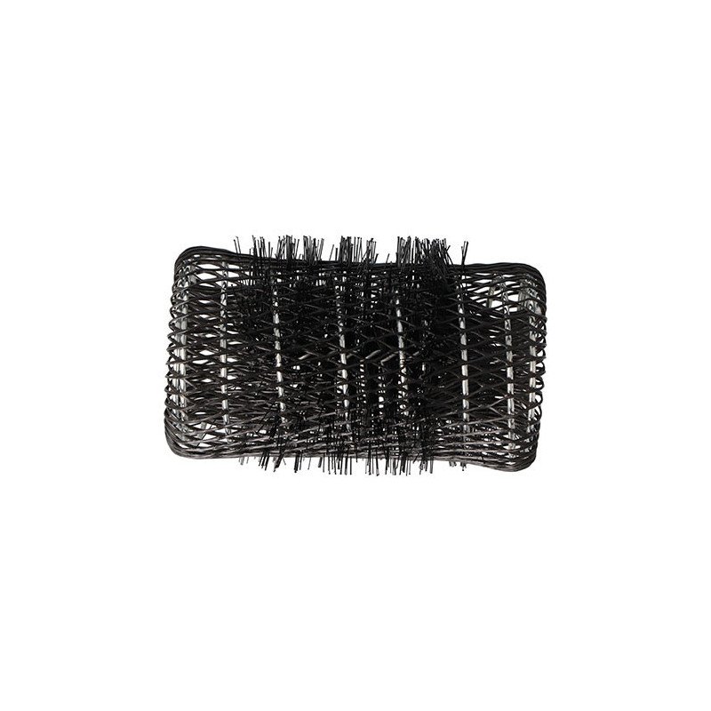 BOLSA 6 RULOS MALLA NEGRO 7 CM