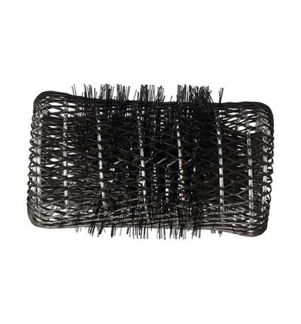 BOLSA 6 RULOS MALLA NEGRO 7 CM