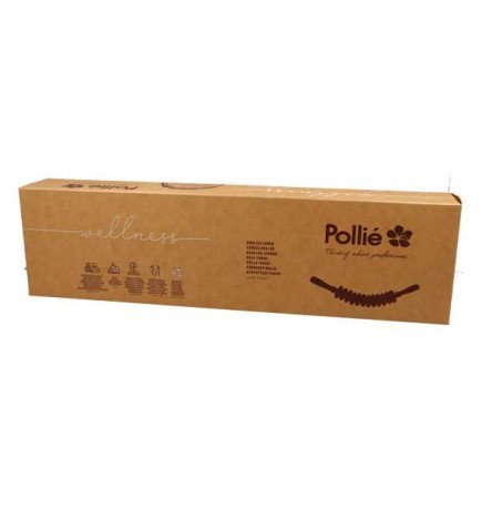 Rodillo curvo maderoterapia Pollié