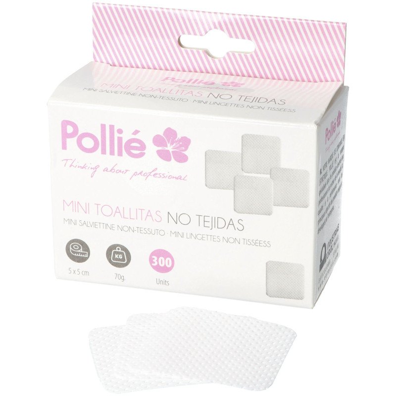 Caja de 300 mini toallitas non-woven