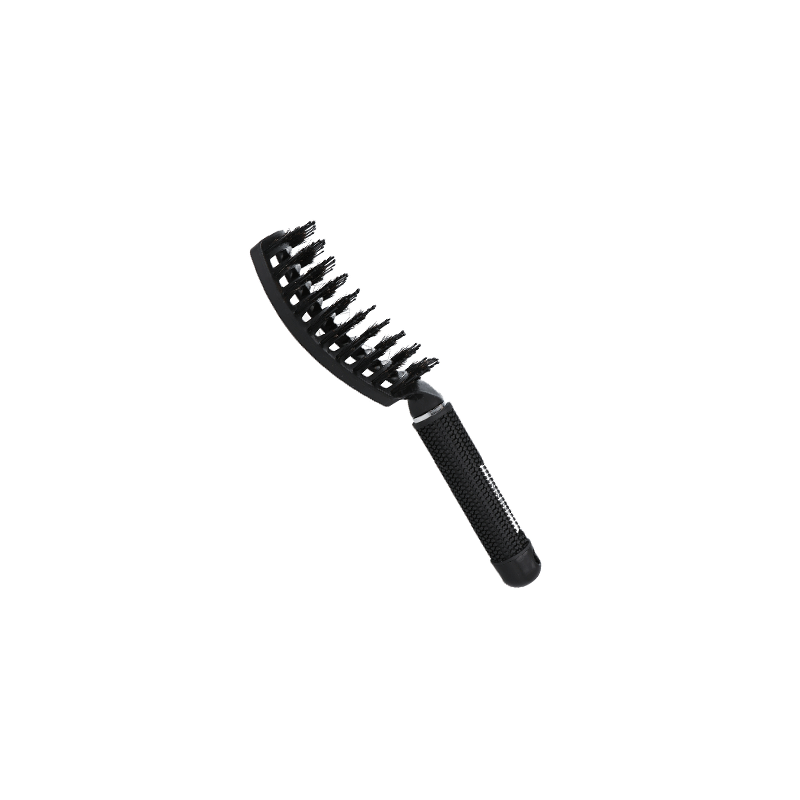 CEPILLO VENT CURVO DOBLE NYLON NEGRO