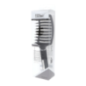 CEPILLO VENT CURVO DOBLE NYLON NEGRO