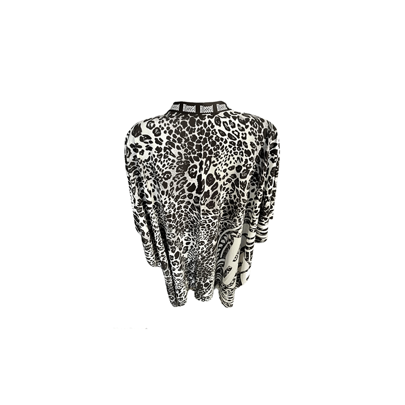 CAPA CON CUELLO DE NEOPRENO BLACK LEOPARD