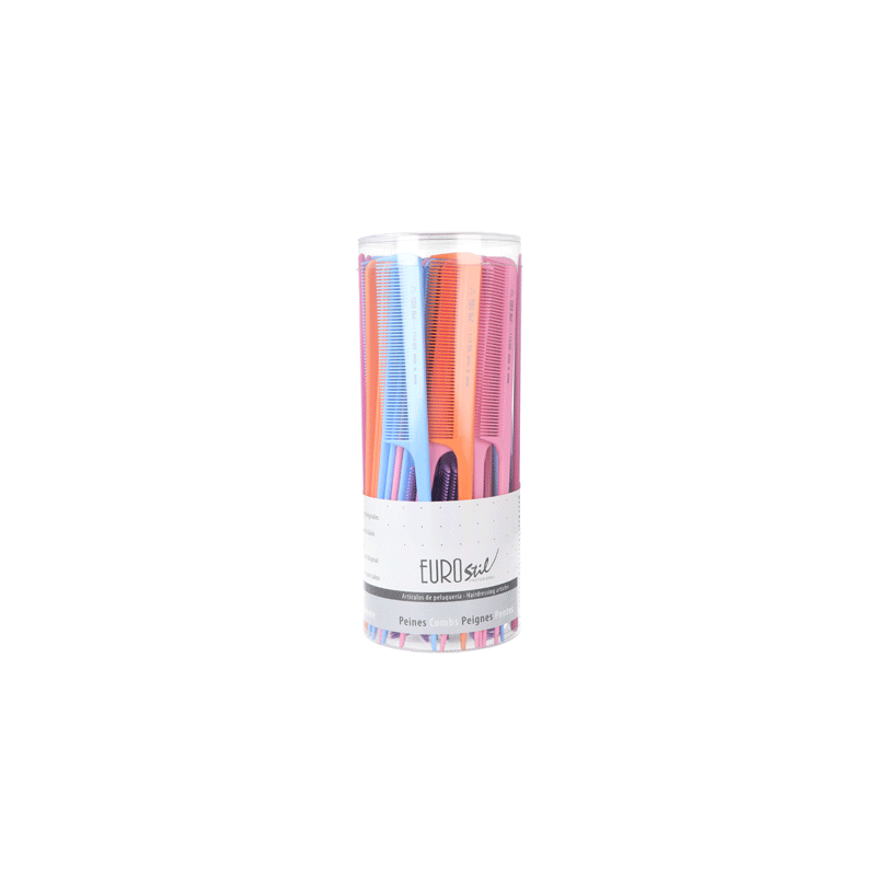 BOTE 60 PEINES COLORES MOD.114