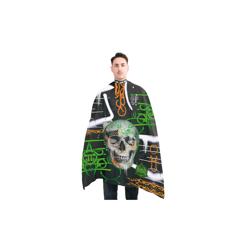 CAPA CON CUELLO NEOPRENO BLESSED GREEN SKULL