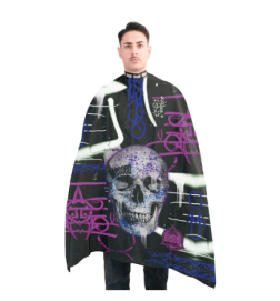 CAPA CON CUELLO NEOPRENO BLESSED PURPLE SKULL