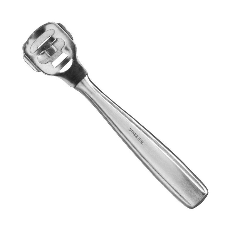 CORTA CALLOS METALICO INOX.