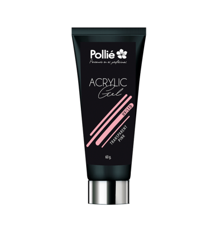 ACRYLIC GEL P-LACK ROSA TRANSPARENTE