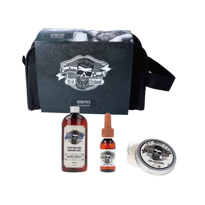 Pack Captain Cook para barba