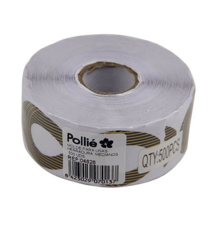 MOLDE PARA UÑAS HERRADURA MEDIANOS 500 UDS