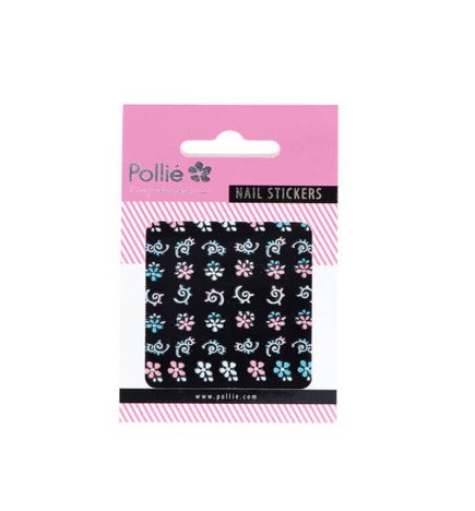 ADHESIVOS 3D FLORES COLORES NAIL ART