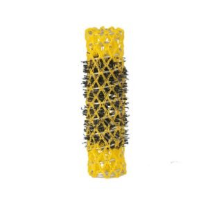 BOLSA 6 RULOS MALLA AMARILLOS 17MM
