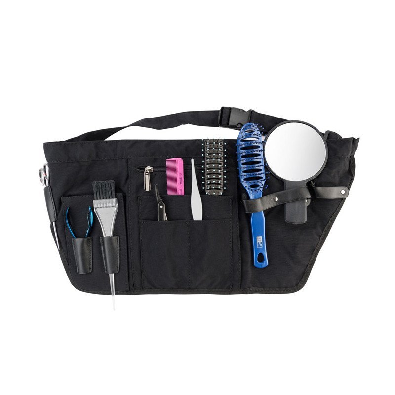 PORTA UTILES CINTURA NYLON NEGRO 25 X 59