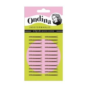 CARTON 24 MINICLIPS 2,5 CM. BRONCE
