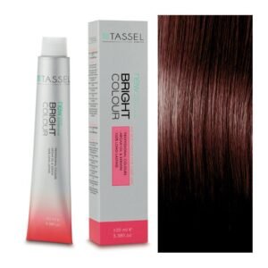 BRIGHT COLOUR Nº6.54 RUBIO OSCUR.CAOBA COBRIZO 100G. TASSEL