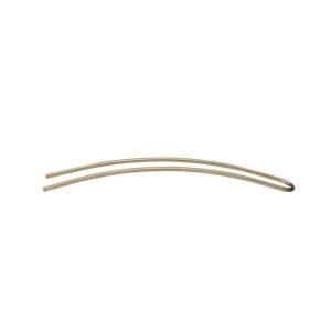 BOL.6 HORQUILLAS BRONCE CURVA.MOÑO LISA 95MM