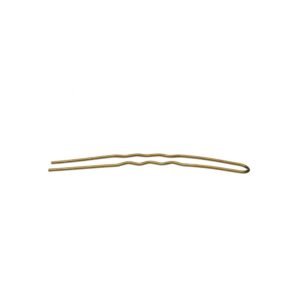 BOL.10 HORQUILLAS BRONCE CURVA.MOÑO ONDUL.75MM