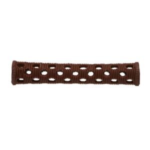 BOLSA 12 RULOS MARRON 12MM EXTRA FUERTE+PINCHO