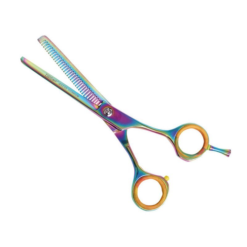 TIJERA ESCULPIR 32D TITANIO MULTICOLOR 5,5".