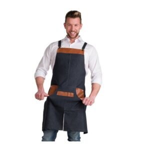 DELANTAL MOD.31803155T RETRO TEJANO T-UNICA