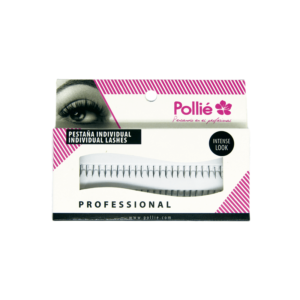 PESTAÑAS POLLIE INDIVIDUAL CORTAS NEGRAS